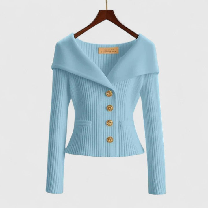 Corinne | Cardigan di lusso in maglia