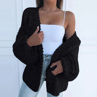 Solène | Chunky Knit Open Cardigan