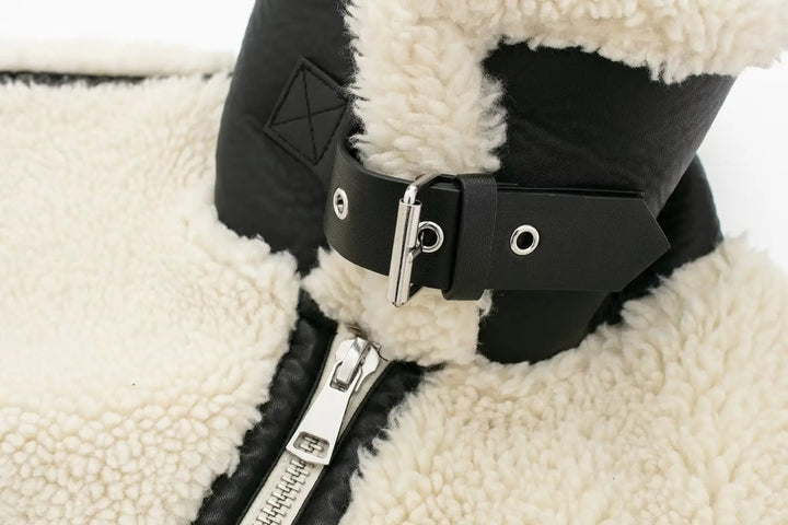 Cecil | Sherpa Teddy Jacket with Contrast Trim for Women