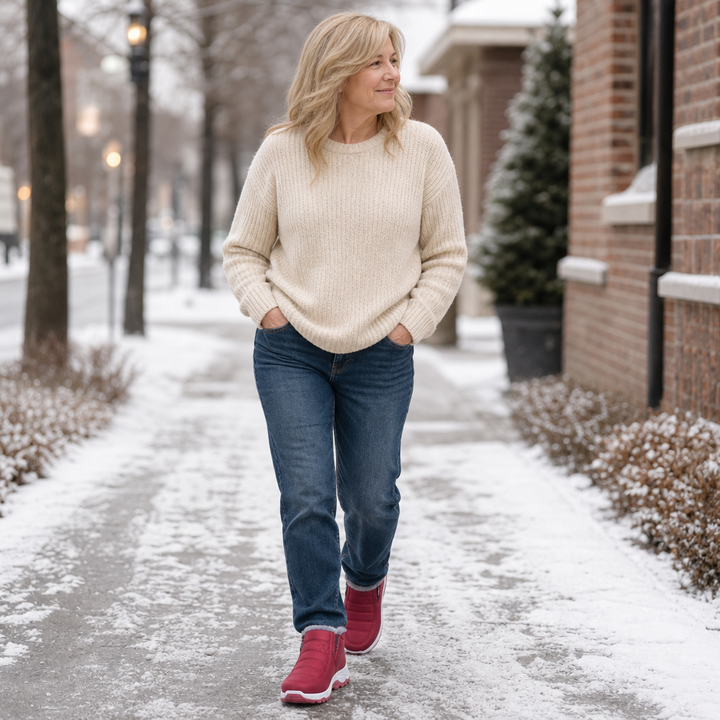 Frostella | Fur-Lined Ankle Boots for Comfort on Cold Days