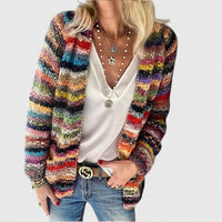 Aurélie | Cardigan multicolore in maglia