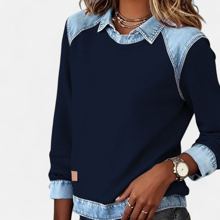 Aurelia | Maglione in maglia moderno a maniche lunghe