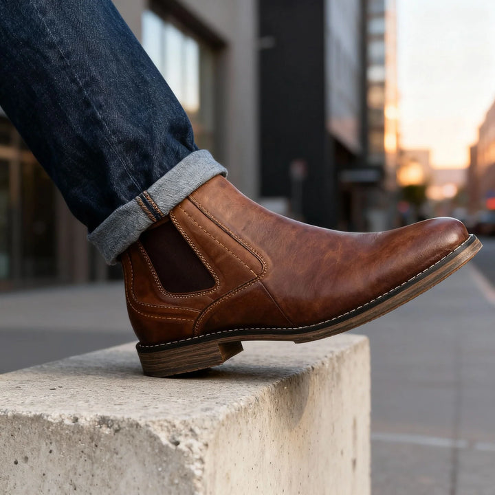 Mason | Rugged Lace-Up Ankle Boots