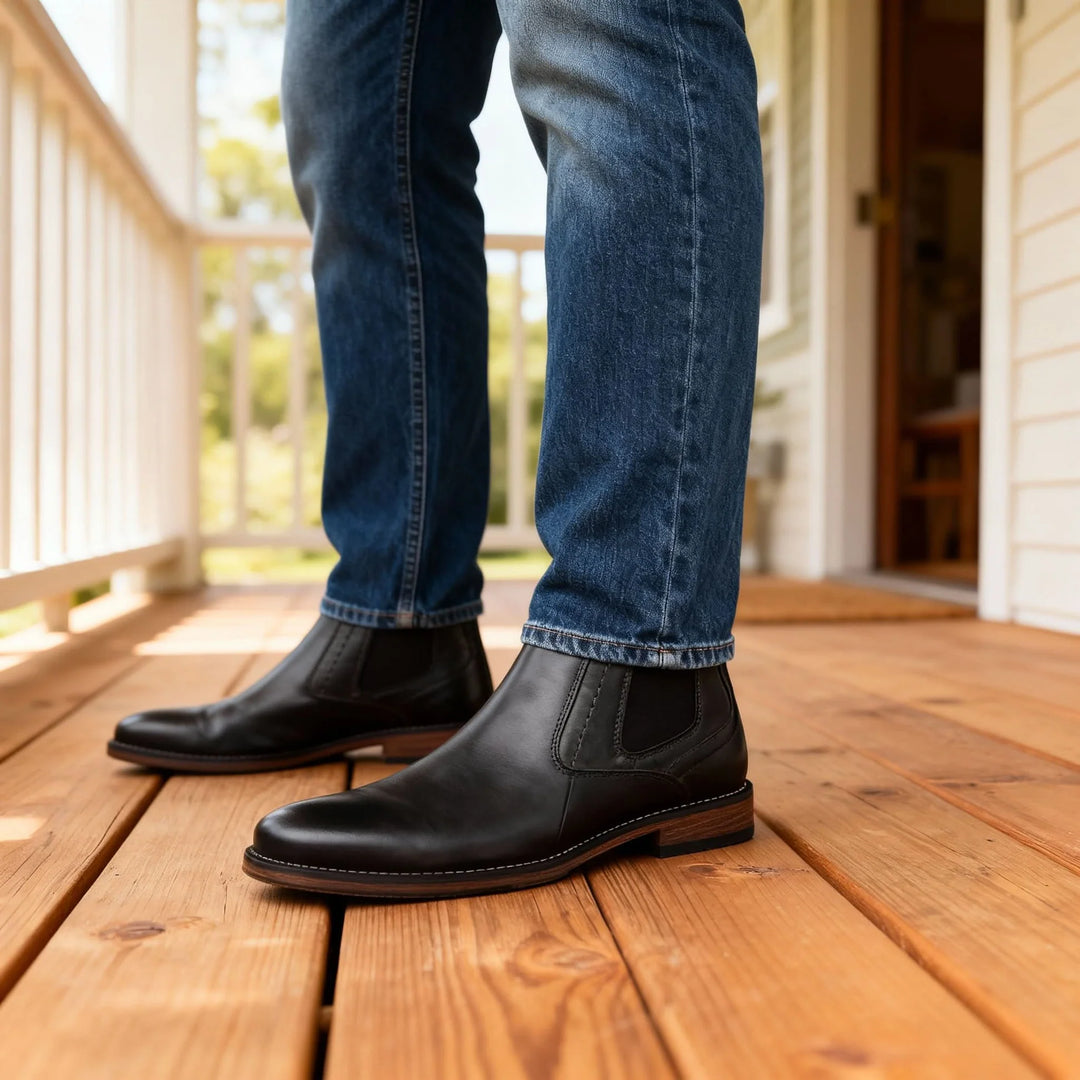Mason | Rugged Lace-Up Ankle Boots