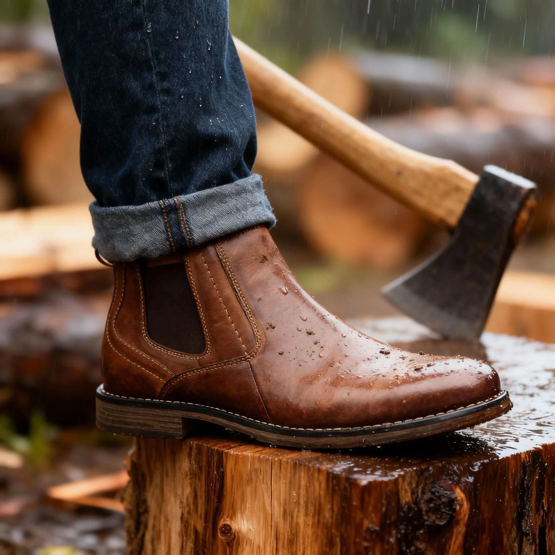 Mason | Rugged Lace-Up Ankle Boots