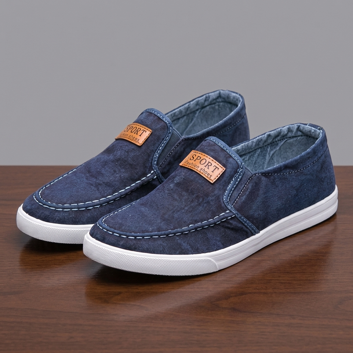 Caleb | Breathable Canvas Everyday Slip-On Loafers