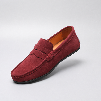 Dario | Premium-Suede Cushioned Slip-On Loafers - Image 2