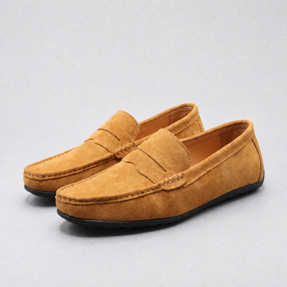 Dario | Premium-Suede Cushioned Slip-On Loafers - Image 4
