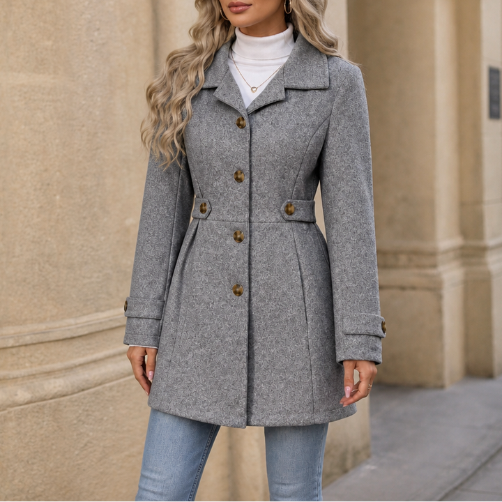 Vivienne | Tailored Belted Polyester-Blend Trench Coat - Image 6